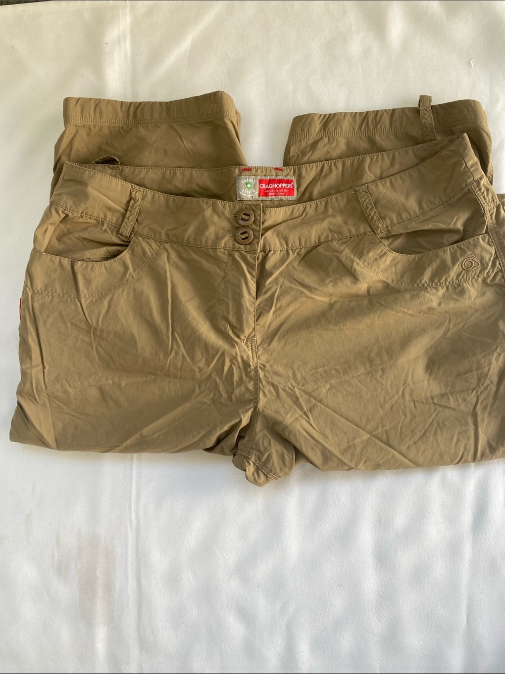 Craghoppers Insect Shield Pants Size 14S